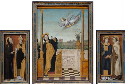 Triptych of the Annunciation by Carlo Braccesco